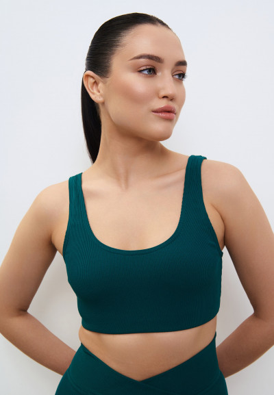 Топ-майка, "Лилиан"лапша Зеленый